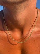 WHEAT CHAIN 3MM | 18K Gold