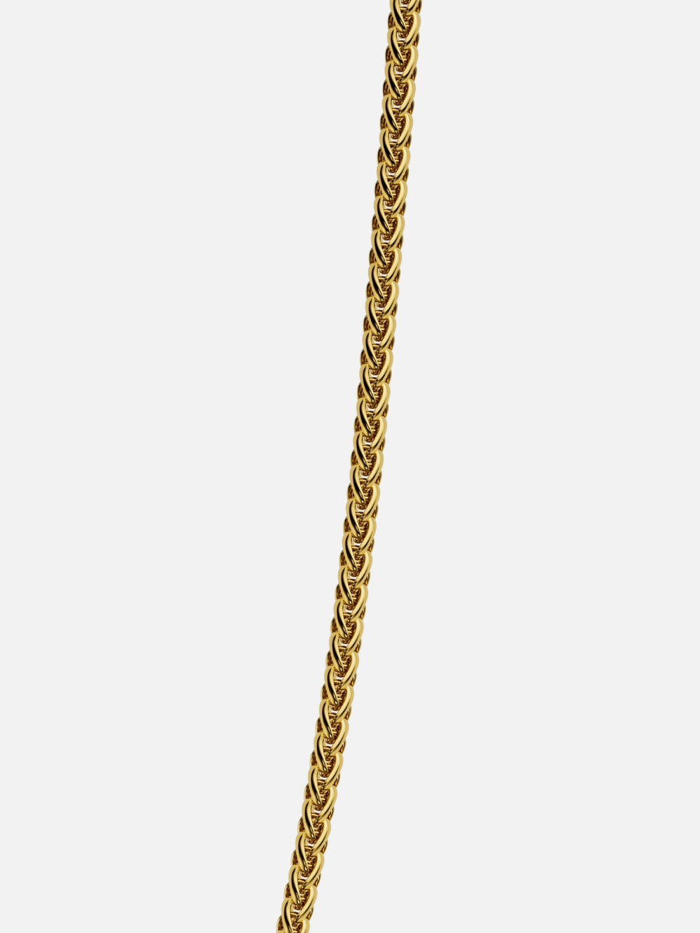 WHEAT CHAIN 3MM | 18K Gold