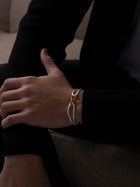SNOW UNITY BRACELET | 18K Gold