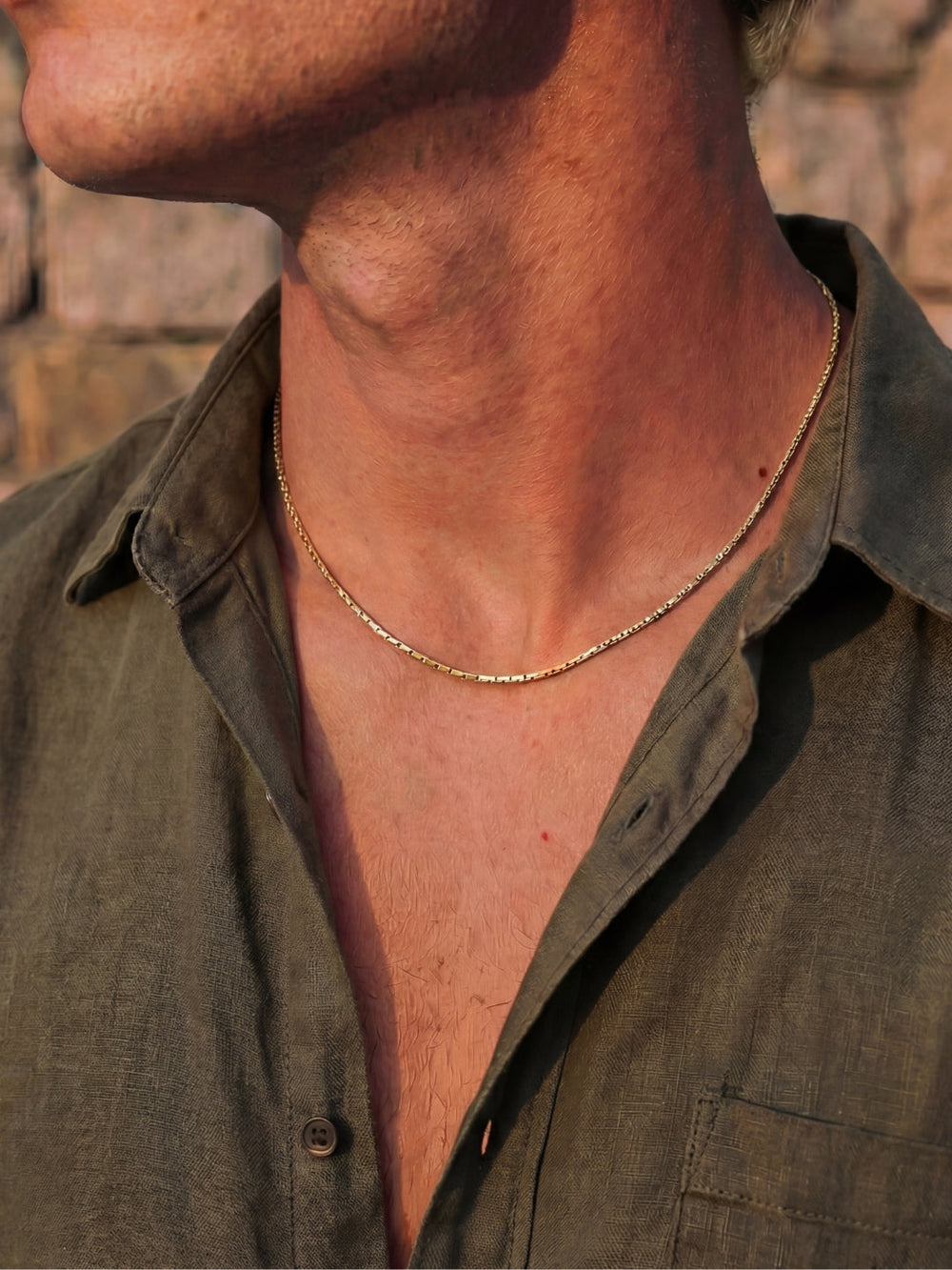 WIRE CHAIN | 18K Gold
